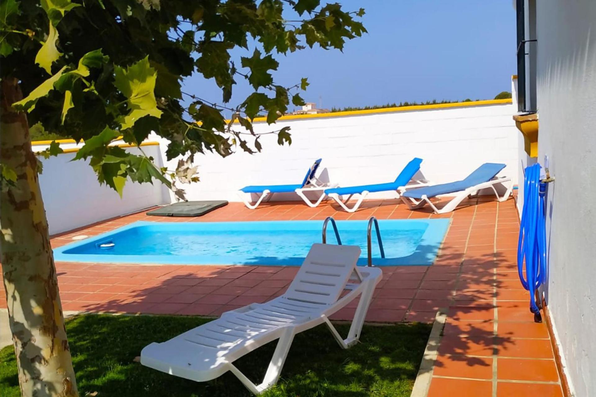 Chalet Chaparrillo Conil muy cerca de la playa Alquileres Atardecer Cádiz Exterior foto